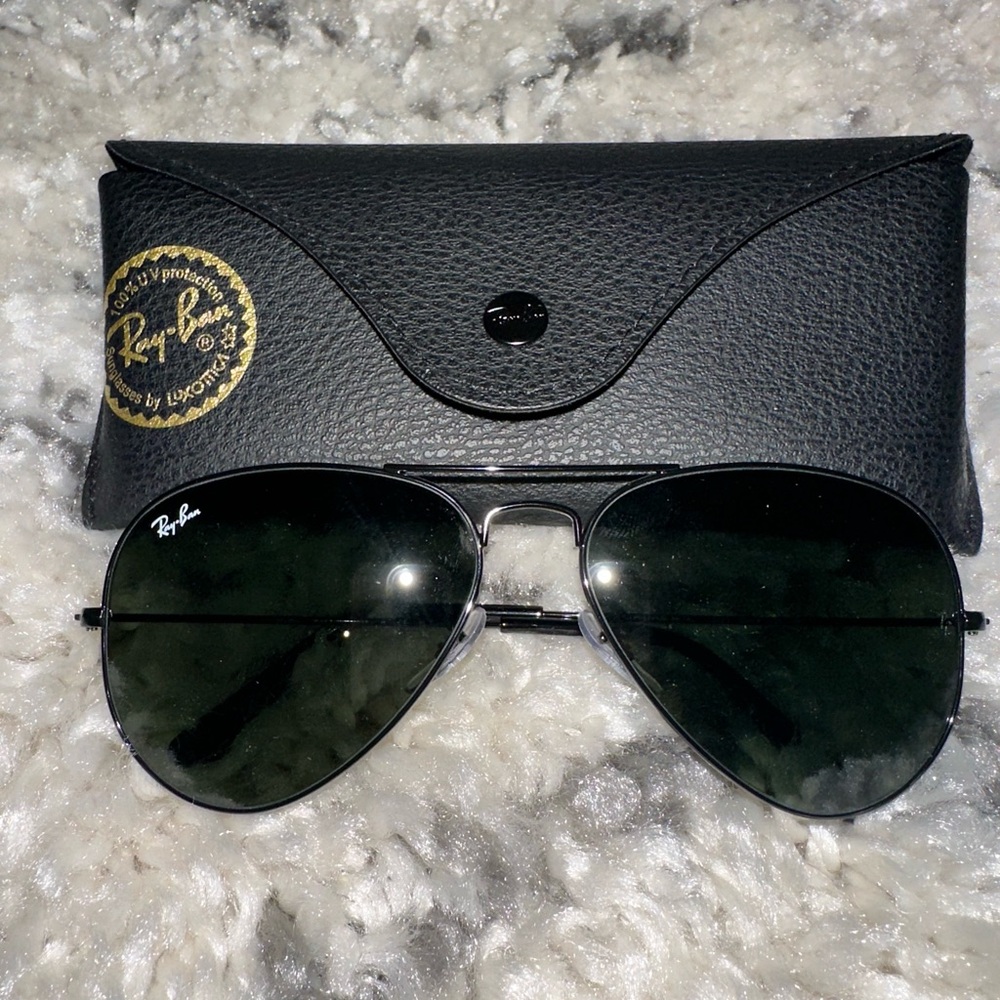 Ray-Ban AVIATOR TOTAL BLACK - New never used